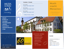 Tablet Screenshot of musikschule-schramberg.de